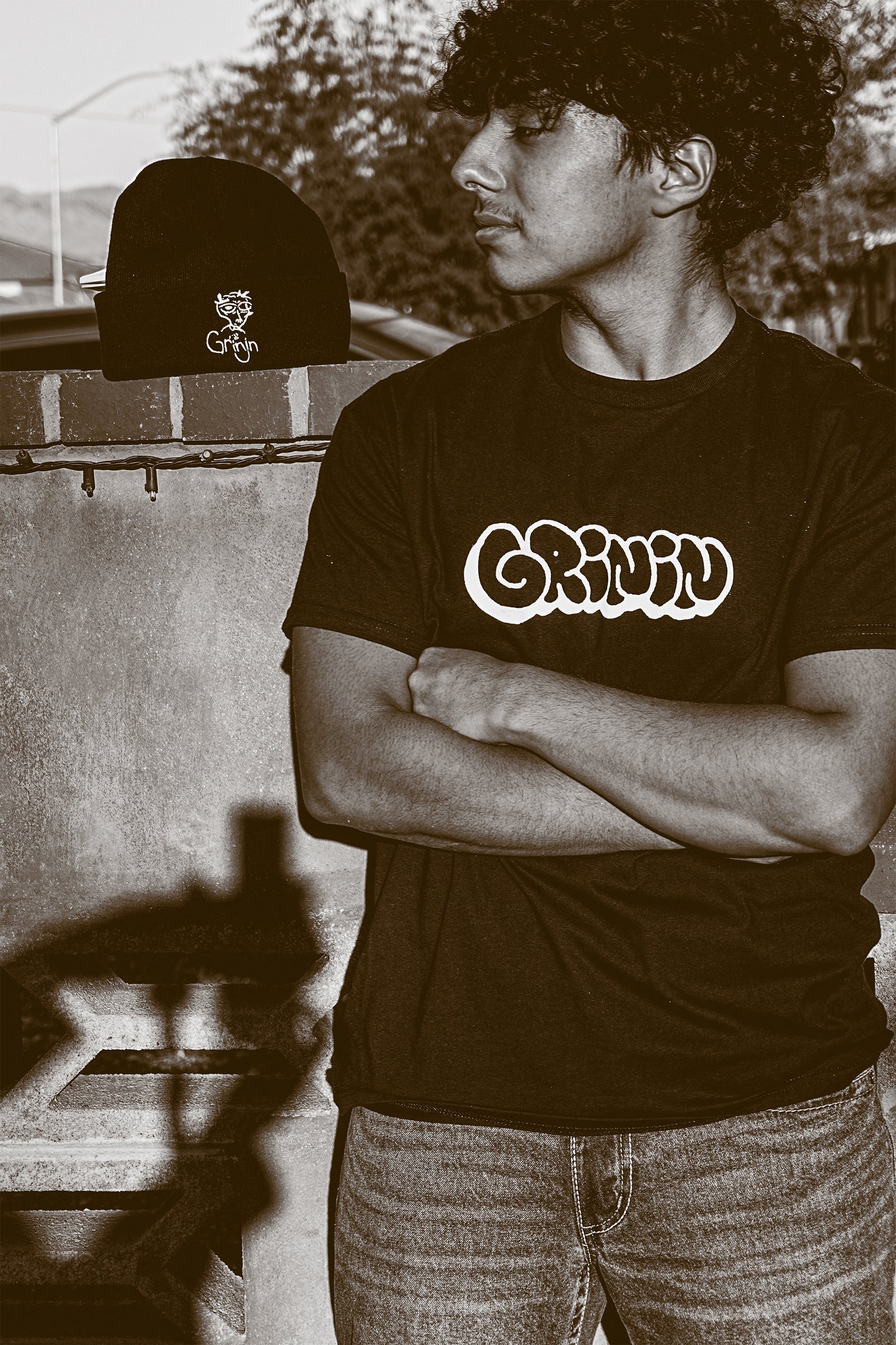 : ̗̀➛Black Grinin T-Shirt: ̗̀➛