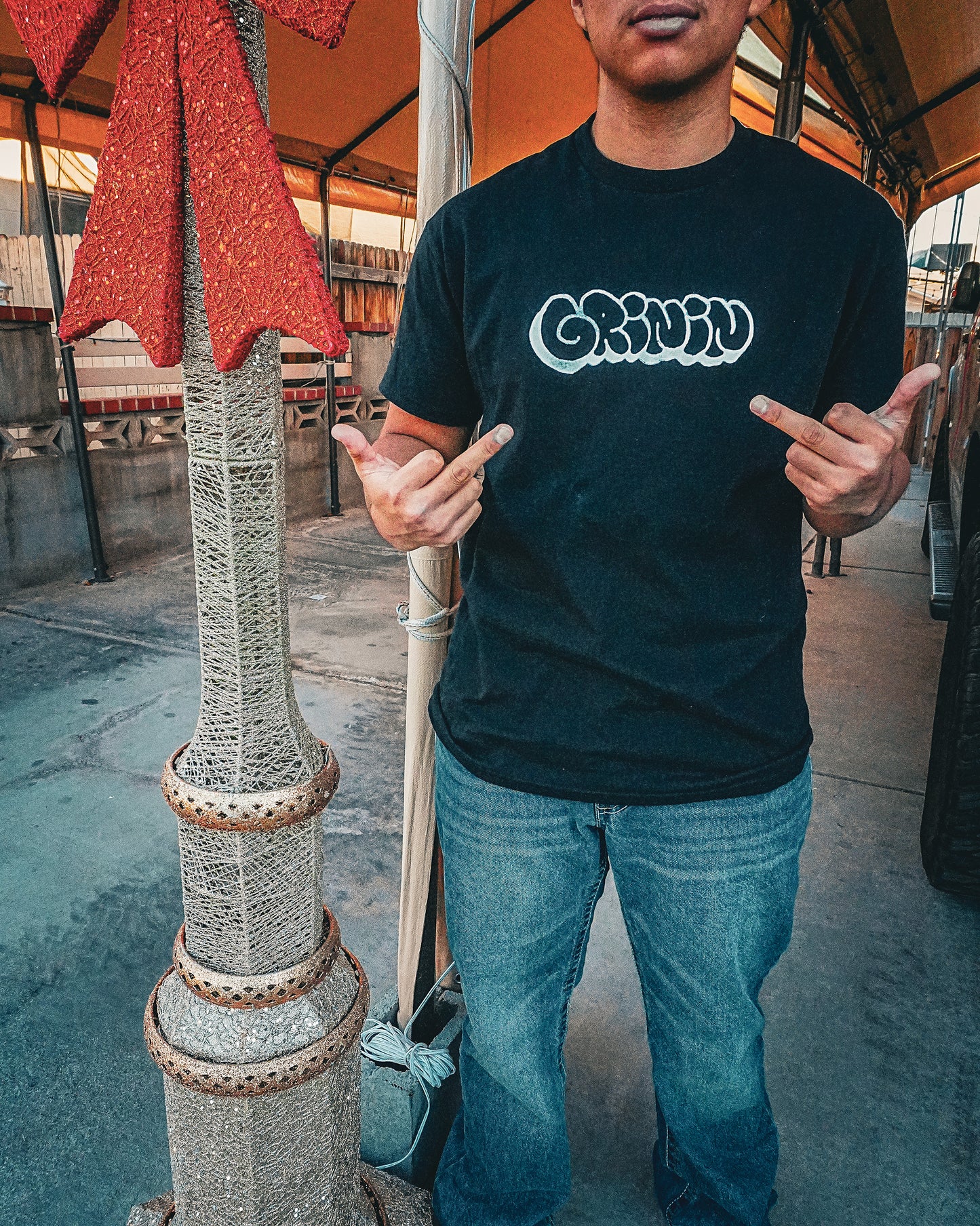 : ̗̀➛Black Grinin T-Shirt: ̗̀➛