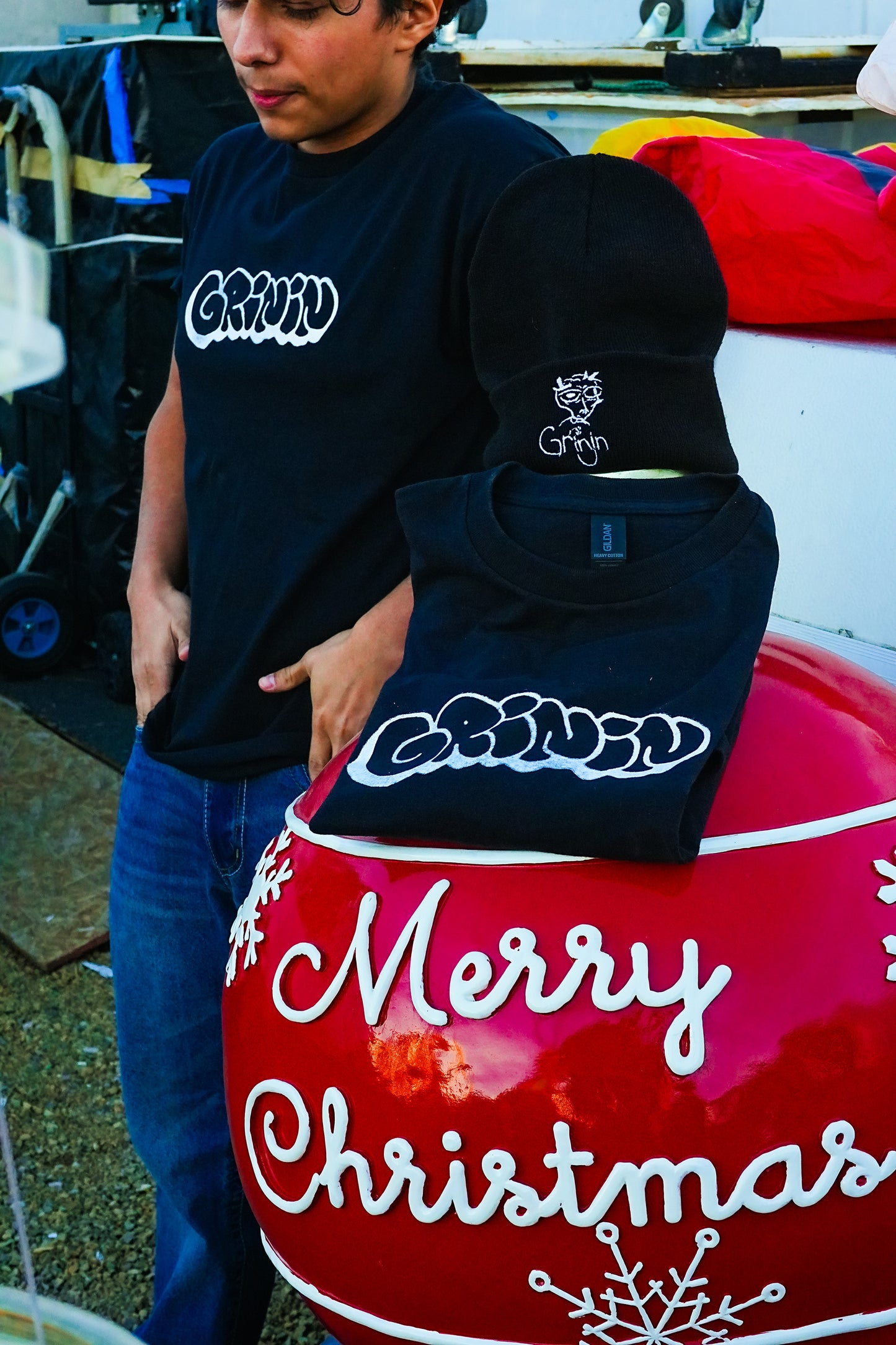 : ̗̀➛Black Grinin T-Shirt: ̗̀➛