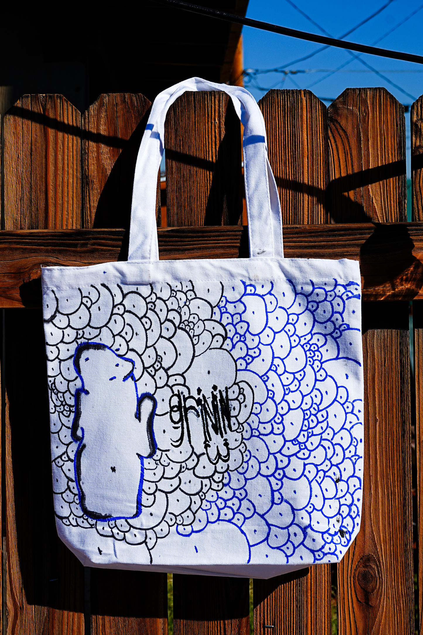 Grinin "THEY'RE ALWAYS WATCHING" Tote Bag