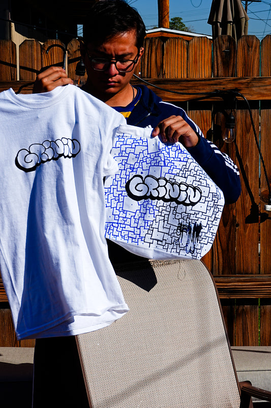 Grinin "THEY'RE ALWAYS WATCHING" Tote Bag