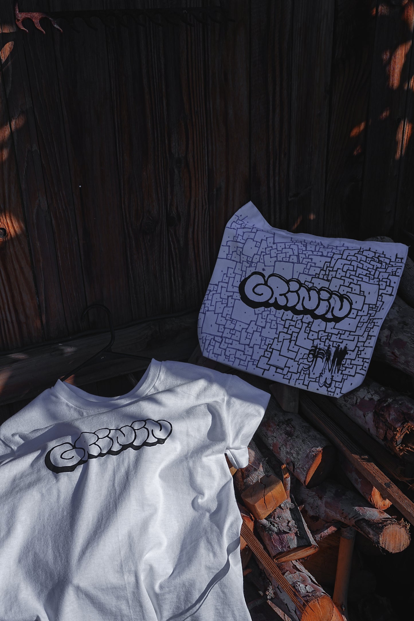 Grinin "THEY'RE ALWAYS WATCHING" Tote Bag