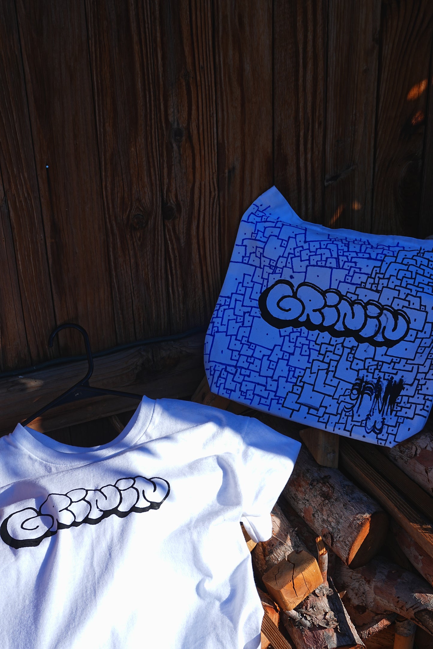 Grinin "THEY'RE ALWAYS WATCHING" Tote Bag