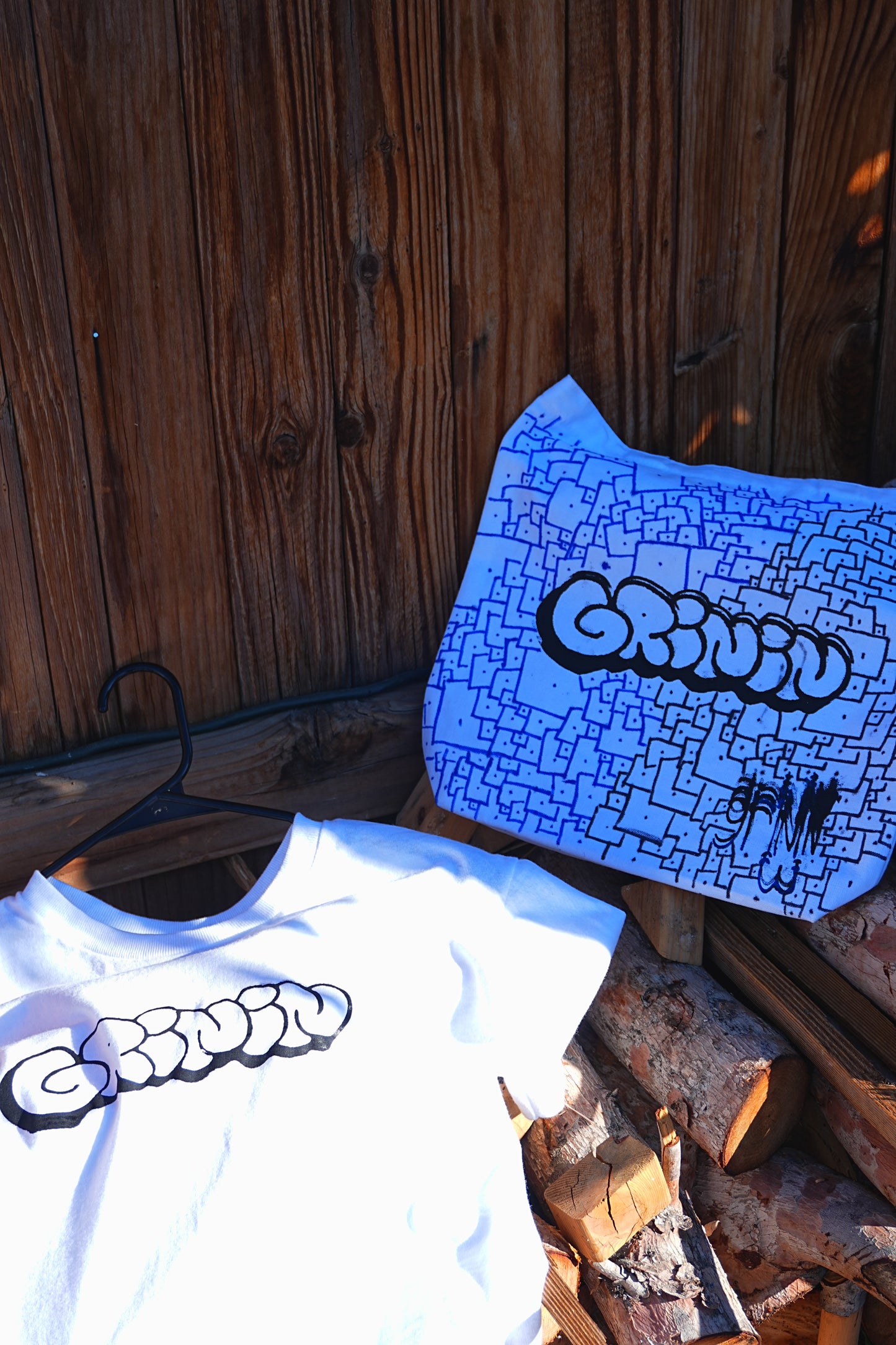 Grinin "THEY'RE ALWAYS WATCHING" Tote Bag