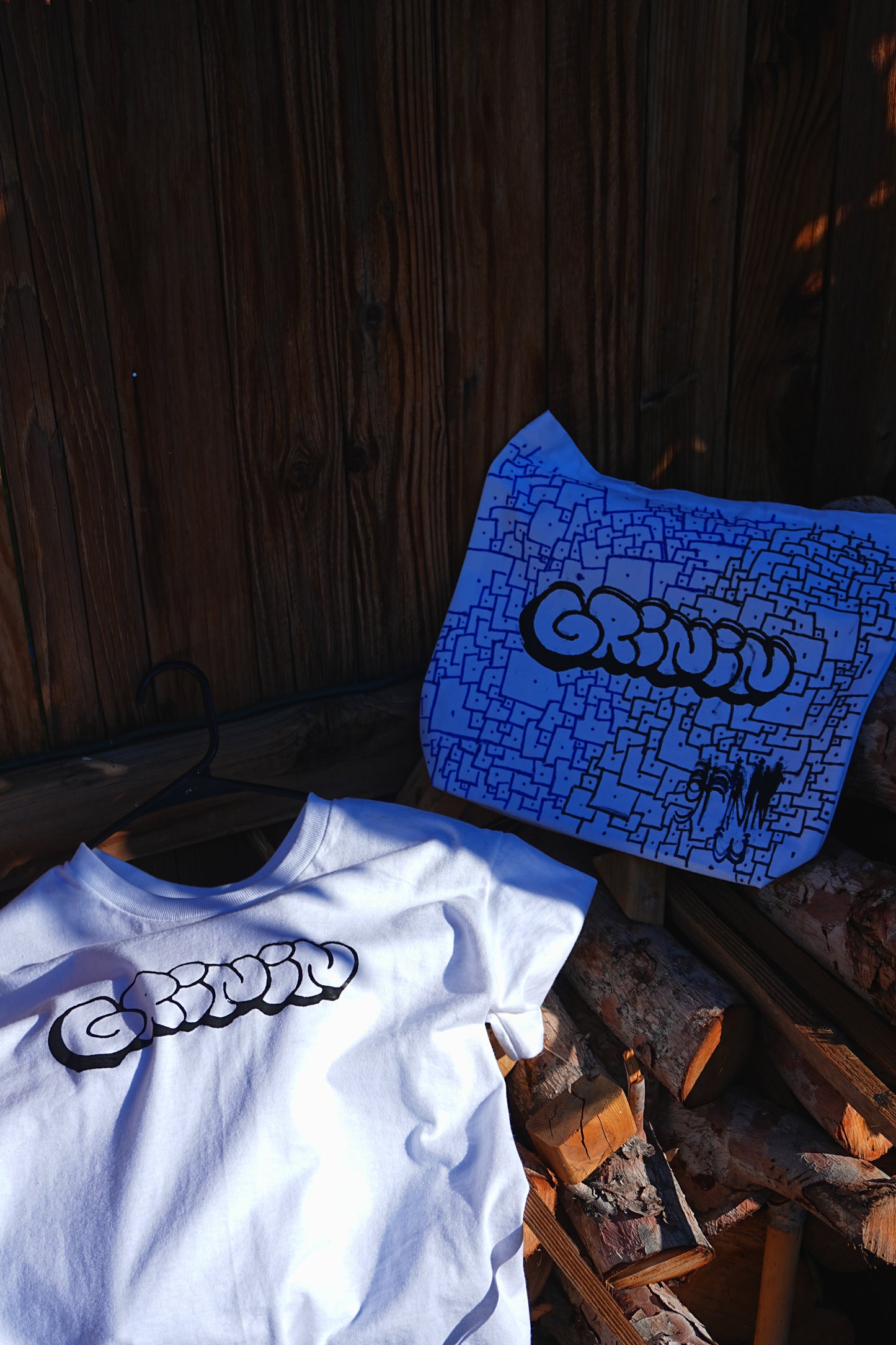 Grinin "THEY'RE ALWAYS WATCHING" Tote Bag