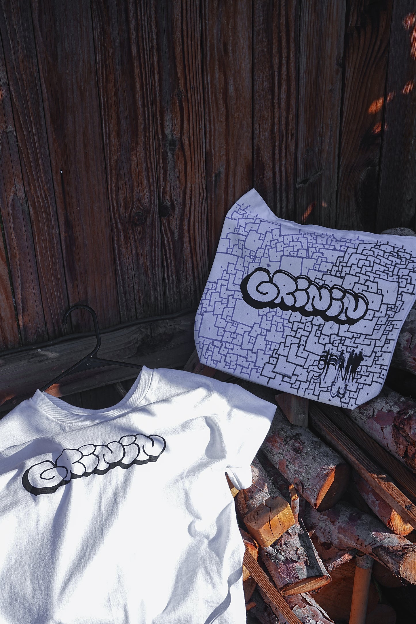 Grinin "THEY'RE ALWAYS WATCHING" Tote Bag
