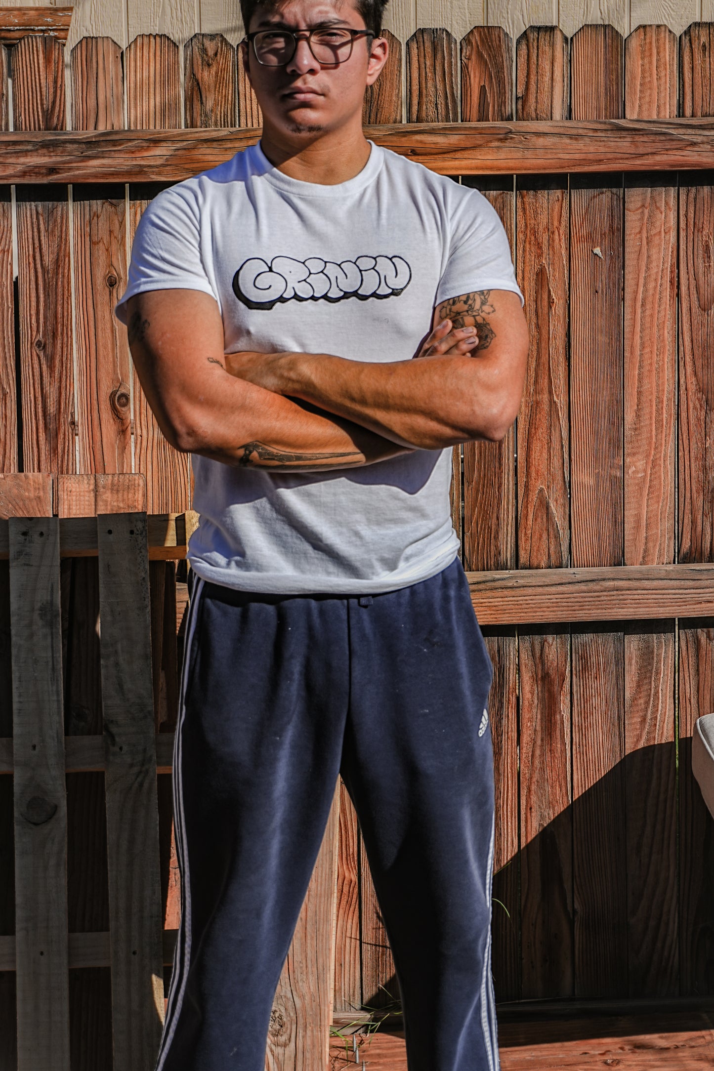 ᯓ★ˎˊ˗Grinin White T-Shirts ᯓ★ˎˊ˗