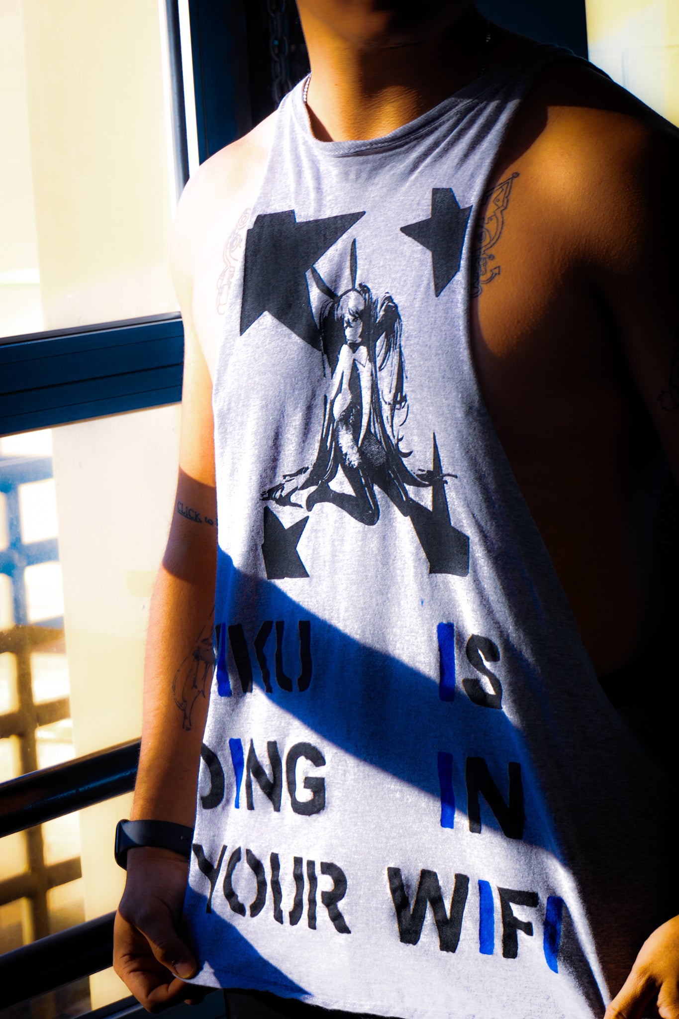 ✰ Hastune Miku Star Muscle Shirt ✰