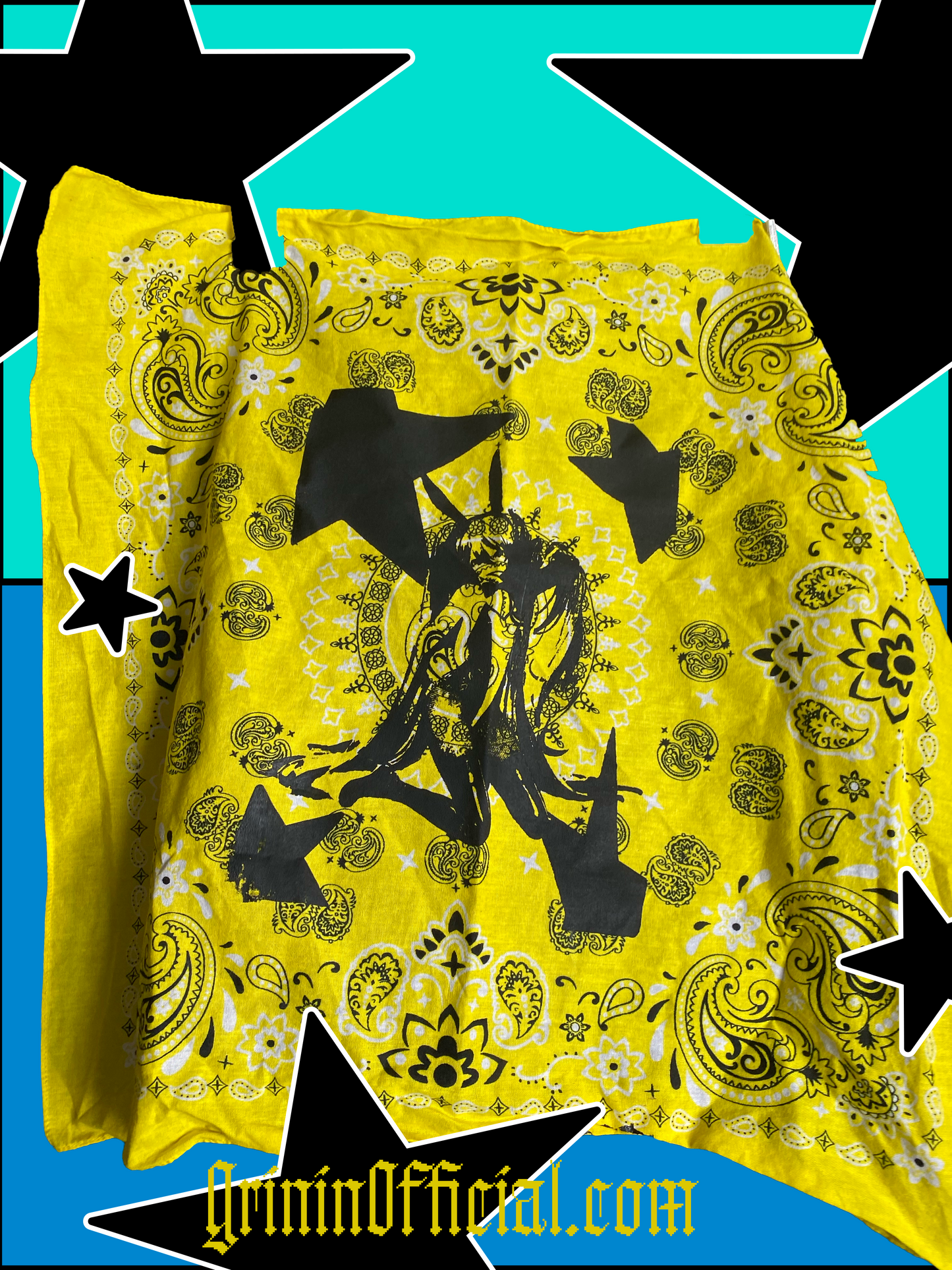 Yellow Miku Bandanna ( ˶°ㅁ°)!! ˶°ㅁ°)!!🥬( ˶°ㅁ°)!!🥬( ˶°ㅁ°)!!🥬